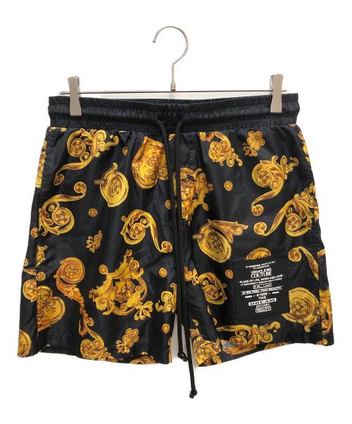 VERSACE JEANS COUTURE（ヴェルサーチ ジーンズクチュール）VERSACE JEANS COUTURE (ヴェルサーチ ジーンズクチュール) ハーフパンツ ブラック サイズ:SIZE XSの古着・服飾アイテム