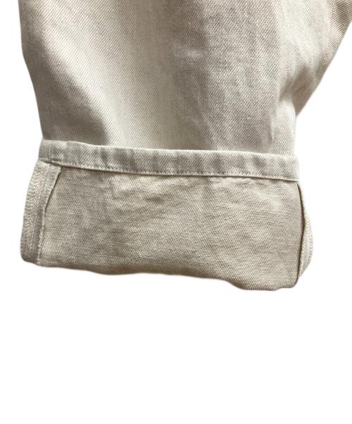 DANTON（ダントン）DANTON (ダントン) コットンリネンイージーパンツ ベージュ サイズ:SIZE 38の古着・服飾アイテム