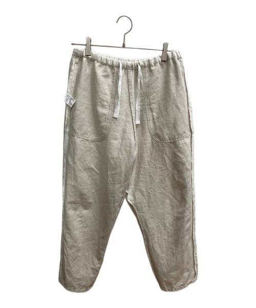 DANTON（ダントン）DANTON (ダントン) コットンリネンイージーパンツ ベージュ サイズ:SIZE 38の古着・服飾アイテム