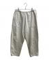 DANTON（ダントン）の古着「コットンリネンイージーパンツ」｜ベージュ