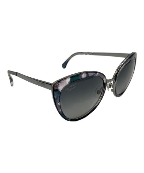 CHANEL（シャネル）CHANEL (シャネル) サングラス グレー サイズ:56□21-140の古着・服飾アイテム