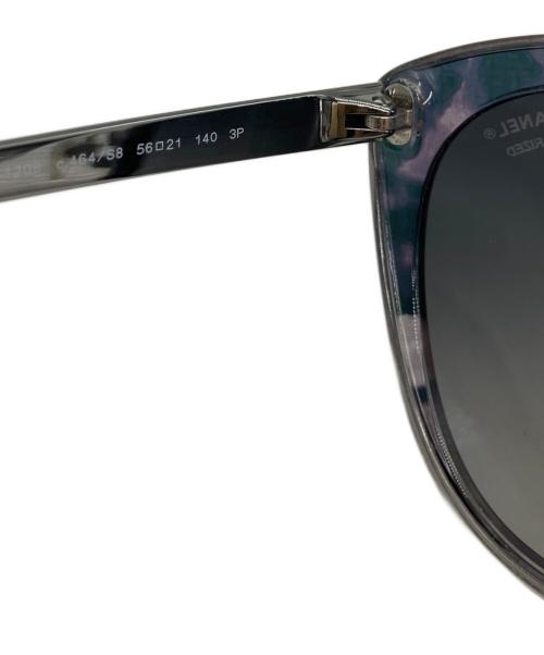 CHANEL（シャネル）CHANEL (シャネル) サングラス グレー サイズ:56□21-140の古着・服飾アイテム