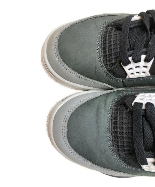 NIKE（ナイキ）NIKE (ナイキ) Air Jordan 4 Retro “Fear” ハイカットスニーカー グレー サイズ:SIZE 25.5cmの古着・服飾アイテム