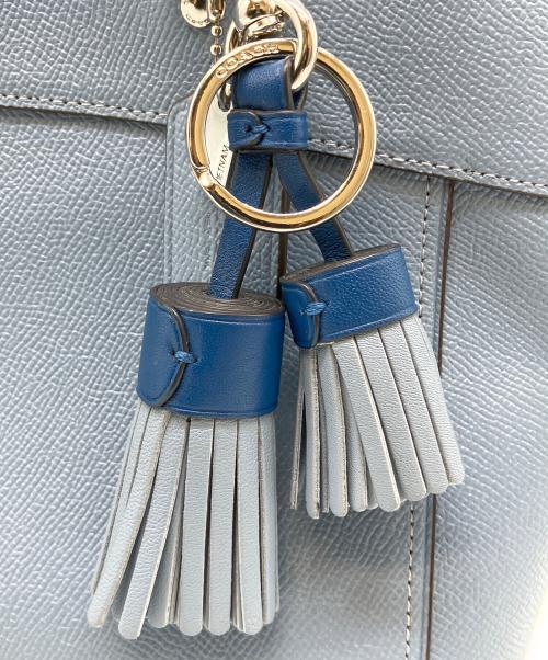 COACH（コーチ）COACH (コーチ) 2WAYショルダーバッグ スカイブルーの古着・服飾アイテム