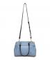 COACH (コーチ) 2WAYショルダーバッグ スカイブルー：11000円