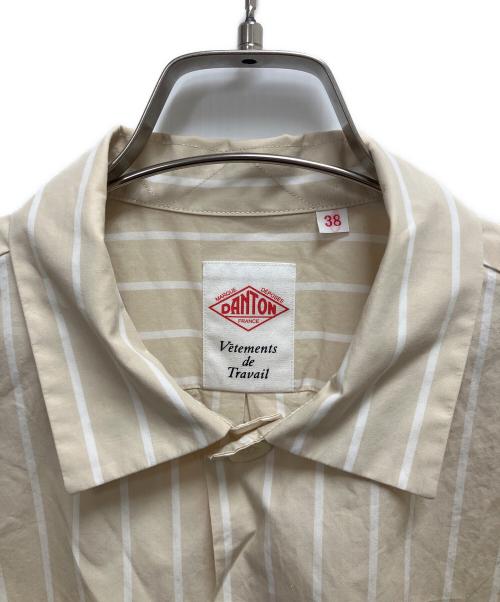 DANTON（ダントン）DANTON (ダントン) ワークシャツ ベージュ サイズ:SIZE 38の古着・服飾アイテム