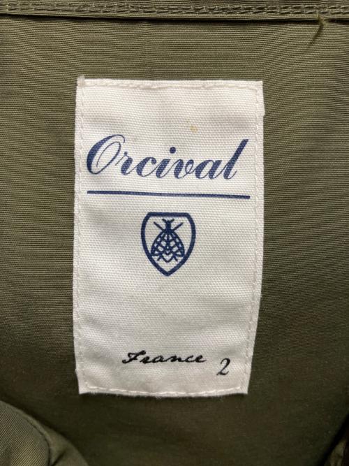 ORCIVAL（オーシバル）ORCIVAL (オーシバル) 60/40 クロスビックフードコート マウンテンパーカー オリーブ サイズ:SIZE 2の古着・服飾アイテム