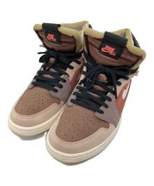 NIKE（ナイキ）の古着「Air Jordan 1 High Zoom Air Comfort "Rust" ハイカットスニーカー」｜ブラウン×ベージュ