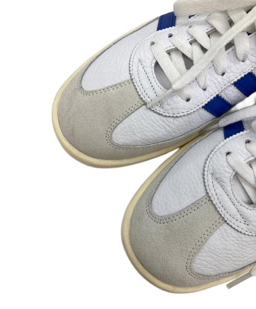 adidas（アディダス）adidas (アディダス) Barcelona スニーカー ホワイト×ブルー サイズ:SIZE 28cmの古着・服飾アイテム