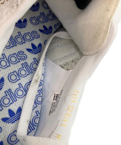 adidas（アディダス）adidas (アディダス) Barcelona スニーカー ホワイト×ブルー サイズ:SIZE 28cmの古着・服飾アイテム