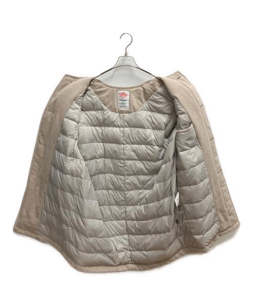 DANTON（ダントン）DANTON (ダントン) モッサノーカラーダウンコート ベージュ サイズ:SIZE 38の古着・服飾アイテム
