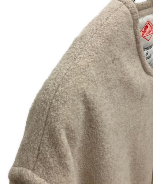 DANTON（ダントン）DANTON (ダントン) モッサノーカラーダウンコート ベージュ サイズ:SIZE 38の古着・服飾アイテム