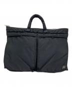 PORTERポーター）の古着「タンカー　SHORT HELMETBAG（ショートヘルメットバッグ）」｜ブラック