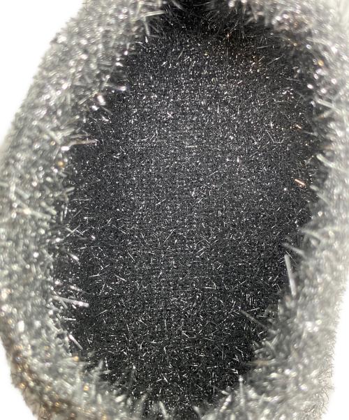 NKNIT（ンニット）NKNIT (ンニット) ミニハンドバッグ シルバーの古着・服飾アイテム