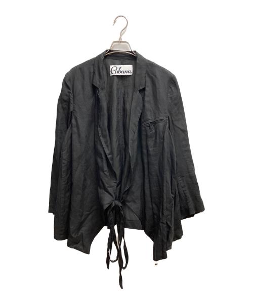 CABANA（カバナ）CABANA (カバナ) カシュクールジャケット ブラック サイズ:SIZE 36の古着・服飾アイテム