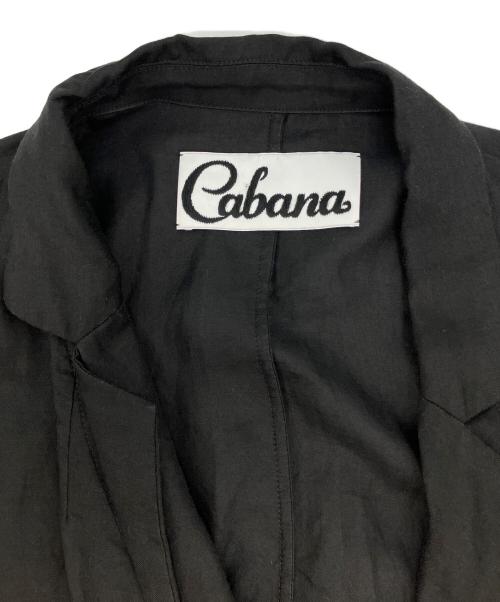 CABANA（カバナ）CABANA (カバナ) カシュクールジャケット ブラック サイズ:SIZE 36の古着・服飾アイテム