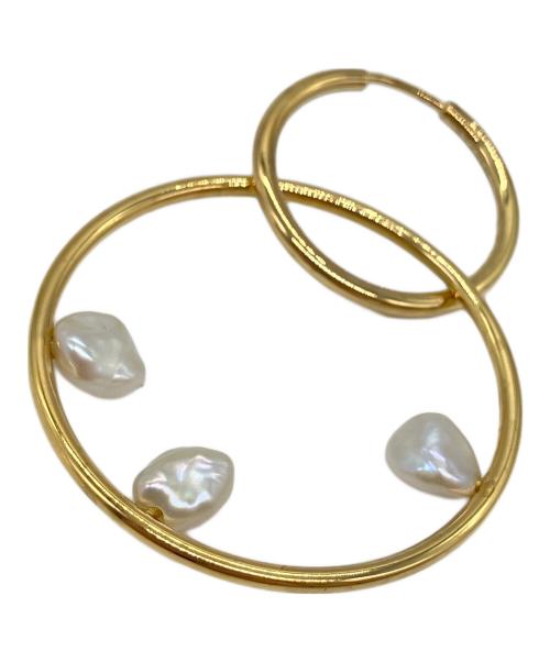 MARIA BLACK（マリアブラック）MARIA BLACK (マリアブラック) ピアス ゴールドの古着・服飾アイテム