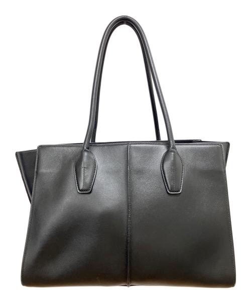 TOD'S（トッズ）TOD'S (トッズ) ハンドバッグ ブラックの古着・服飾アイテム