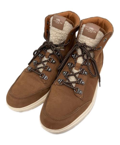 COACH（コーチ）COACH (コーチ) ハイカーブーツ ブラウン サイズ:SIZE 26cmの古着・服飾アイテム