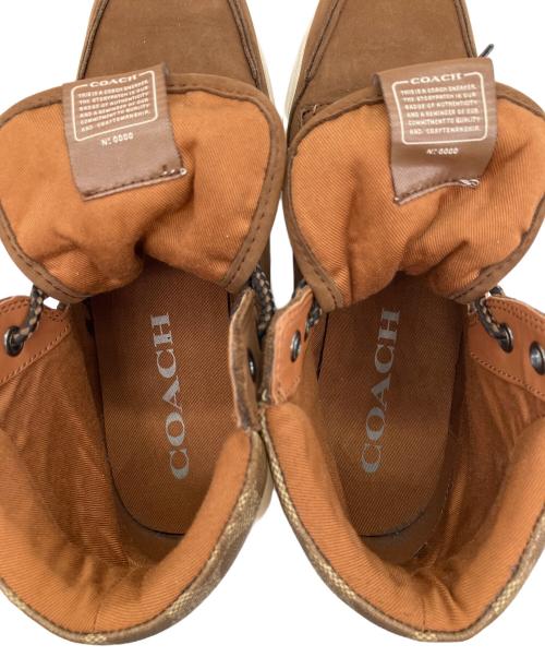 COACH（コーチ）COACH (コーチ) ハイカーブーツ ブラウン サイズ:SIZE 26cmの古着・服飾アイテム