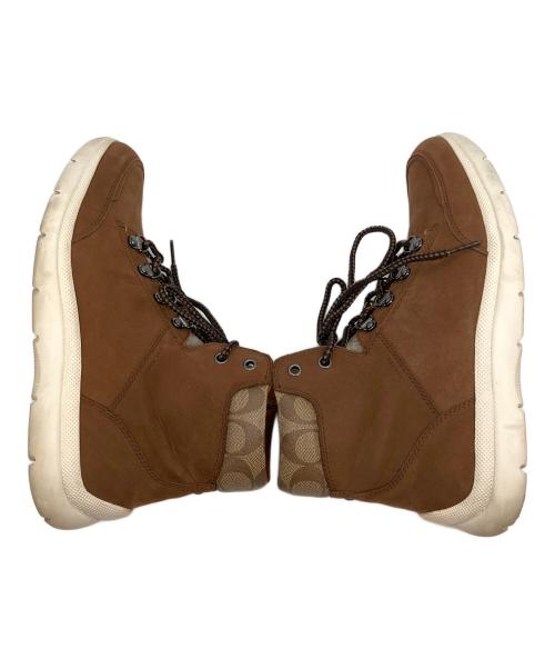 COACH（コーチ）COACH (コーチ) ハイカーブーツ ブラウン サイズ:SIZE 26cmの古着・服飾アイテム