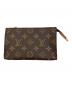 LOUIS VUITTON (ルイ ヴィトン) モノグラム　ポーチ ブラウン：10000円