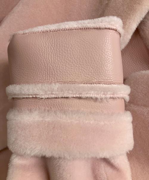 BIRTHDAY BASH（バースデーバッシュ）BIRTHDAY BASH (バースデーバッシュ) ドリーミンピンクボアコート ピンク サイズ:SIZE Lの古着・服飾アイテム