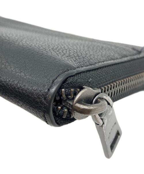 COACH（コーチ）COACH (コーチ) アコーディオンウォレット ブラックの古着・服飾アイテム