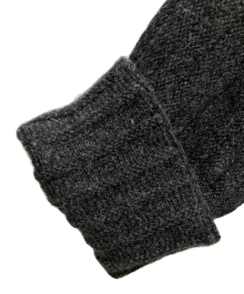 JILL STUART（ジルスチュアート）JILL STUART (ジルスチュアート) YOUN A (ヨンア) フリルヘムニットドレス ニットワンピース グレー サイズ:SIZE 2の古着・服飾アイテム