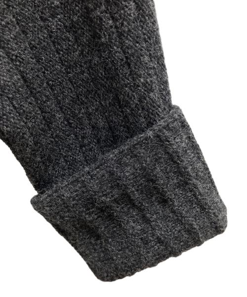 JILL STUART（ジルスチュアート）JILL STUART (ジルスチュアート) YOUN A (ヨンア) フリルヘムニットドレス ニットワンピース グレー サイズ:SIZE 2の古着・服飾アイテム