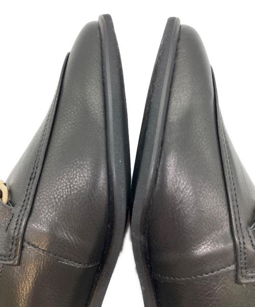 Le Talon GRISE（ル タロン グリーズ）Le Talon GRISE (ル タロン グリーズ) レザービットバブーシュ ブラック サイズ:SIZE 22cmの古着・服飾アイテム