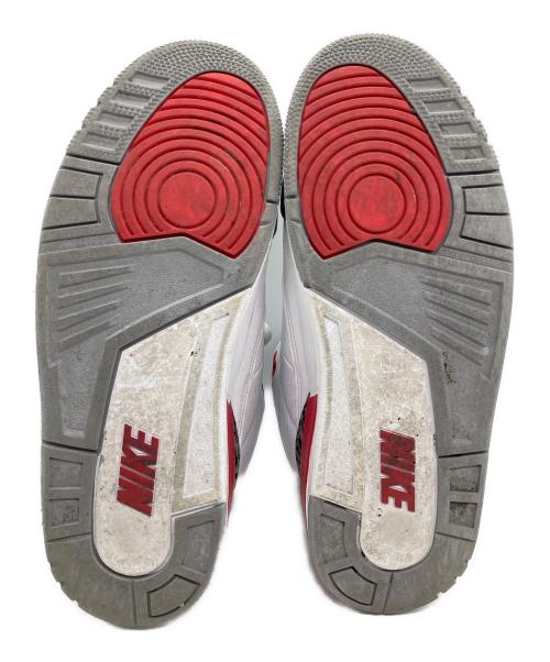 NIKE（ナイキ）NIKE (ナイキ) AIR JORDAN 3 RETRO（エア ジョーダン 3 レトロ） ホワイト×レッド サイズ:SIZE 28.5cmの古着・服飾アイテム