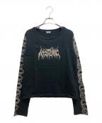 Hysteric Glamourヒステリックグラマー）の古着「長袖カットソー」｜ブラック