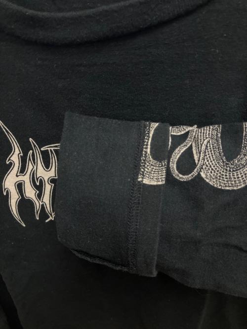 Hysteric Glamour（ヒステリックグラマー）Hysteric Glamour (ヒステリックグラマー) 長袖カットソー ブラック サイズ:SIZE Freeの古着・服飾アイテム