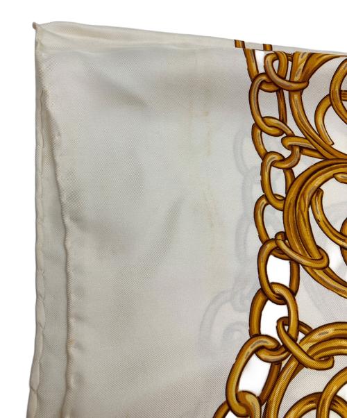 CHANEL（シャネル）CHANEL (シャネル) シルクスカーフ ベージュの古着・服飾アイテム