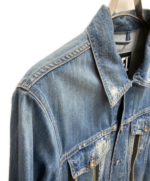 DIESEL（ディーゼル）DIESEL (ディーゼル) デニムジャケット インディゴ サイズ:SIZE XSの古着・服飾アイテム