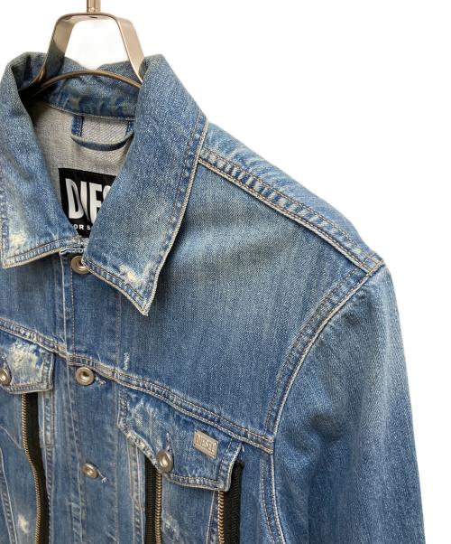 DIESEL（ディーゼル）DIESEL (ディーゼル) デニムジャケット インディゴ サイズ:SIZE XSの古着・服飾アイテム