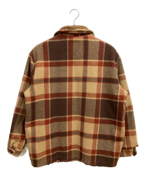 WOOLRICH（ウールリッチ）WOOLRICH (ウールリッチ) ジップジャケット ブラウン サイズ:SIZE Lの古着・服飾アイテム