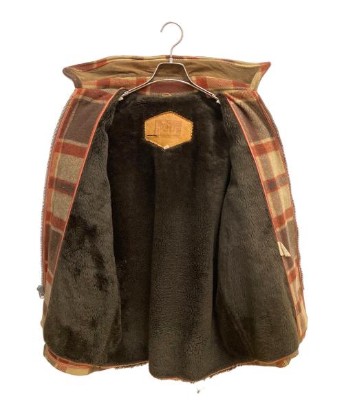 WOOLRICH（ウールリッチ）WOOLRICH (ウールリッチ) ジップジャケット ブラウン サイズ:SIZE Lの古着・服飾アイテム