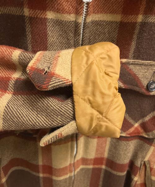 WOOLRICH（ウールリッチ）WOOLRICH (ウールリッチ) ジップジャケット ブラウン サイズ:SIZE Lの古着・服飾アイテム