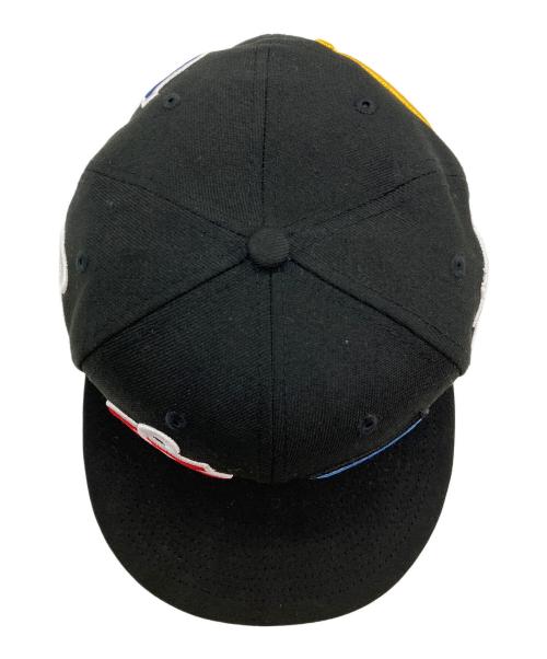 New Era（ニューエラ）New Era (ニューエラ) stussy (ステューシー) キャップ ブラック サイズ:7 1/2（59.6cm）の古着・服飾アイテム