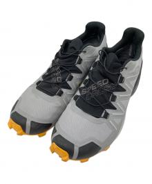 SALOMON（サロモン）の古着「SPEEDCROSS 5 GTX トレイルランニングシューズ」｜グレー×ブラック