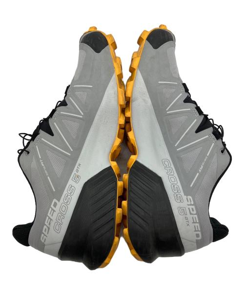 SALOMON（サロモン）SALOMON (サロモン) SPEEDCROSS 5 GTX トレイルランニングシューズ グレー×ブラック サイズ:SIZE 27cmの古着・服飾アイテム