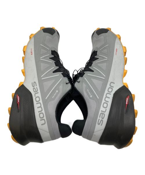 SALOMON（サロモン）SALOMON (サロモン) SPEEDCROSS 5 GTX トレイルランニングシューズ グレー×ブラック サイズ:SIZE 27cmの古着・服飾アイテム