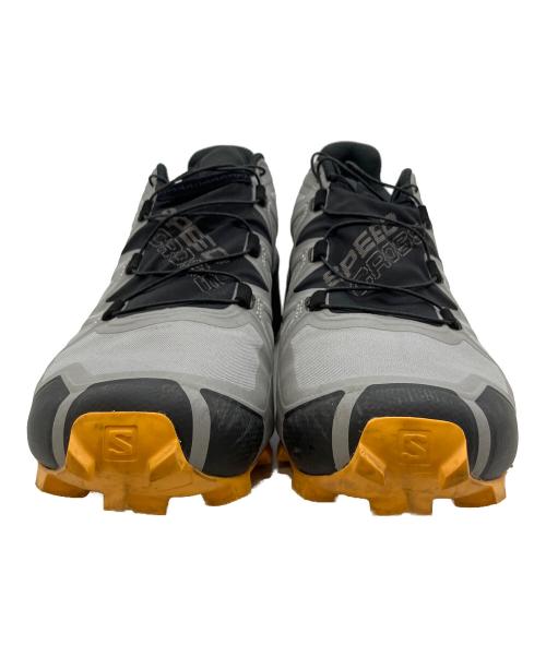 SALOMON（サロモン）SALOMON (サロモン) SPEEDCROSS 5 GTX トレイルランニングシューズ グレー×ブラック サイズ:SIZE 27cmの古着・服飾アイテム