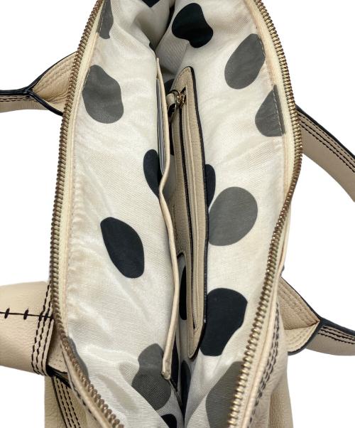 Kate Spade（ケイトスペード）Kate Spade (ケイトスペード) ハンドバッグ ベージュの古着・服飾アイテム