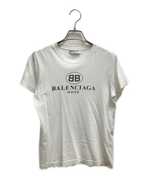 BALENCIAGA（バレンシアガ）BALENCIAGA (バレンシアガ) Tシャツ ホワイト サイズ:SIZE Sの古着・服飾アイテム
