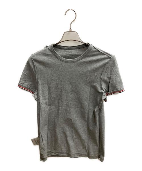 MONCLER（モンクレール）MONCLER (モンクレール) MAGLIA T-SHIRT Tシャツ グレー サイズ:SIZE XSの古着・服飾アイテム