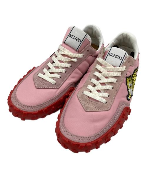 KENZO（ケンゾー）KENZO (ケンゾー) Move Sneakers スニーカー ピンク サイズ:SIZE 23.5cm/SIZE 37の古着・服飾アイテム