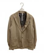 BALZOバルゾ）の古着「テーラードジャケット」｜ベージュ